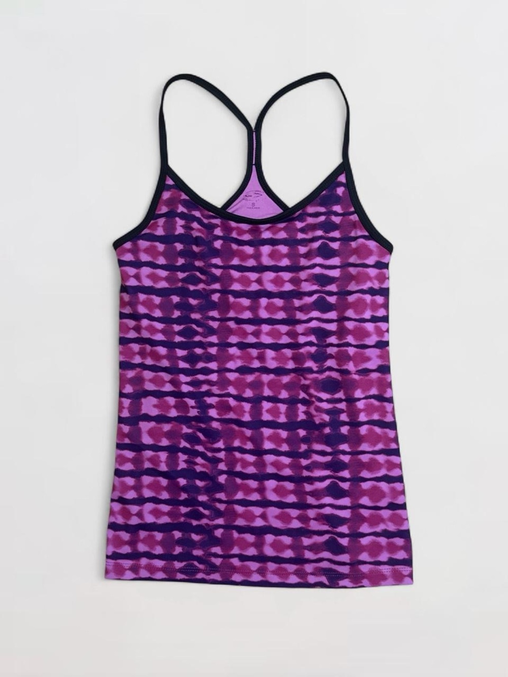 Champion Purple Tie Dye Racerback Athletic Tank Top Women’s Size Small